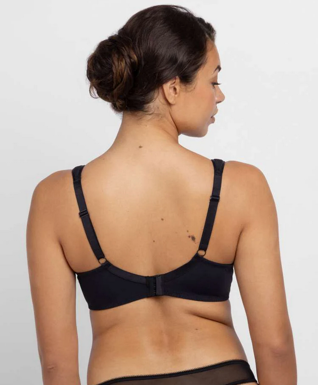 DORINA Curves Leila Moulded Cup Wired Spacer Bra BLACK 34F