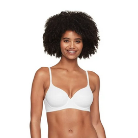 NWD WARNERS Underwire T-Shirt Bra WHITE S