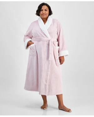 CHARTER CLUB Ladies Pink Super Soft Dressing Gown PINK XL/XXL