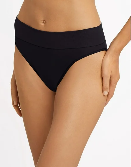 MAIDENFORM Bikini Seamless Underwear Womens Soft and Smooth Panties BLACK XL