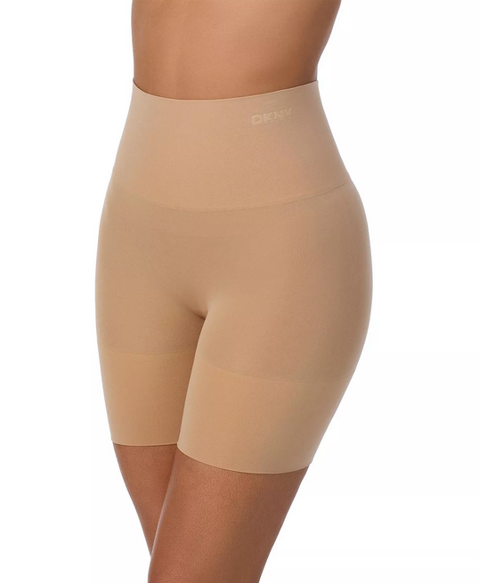 DKNY Seamless Litewear Smoother Shapewear BEIGE XL