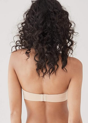 CALVIN KLEIN Perfectly Fit Strapless Convertible Push-Up Bra BARE 34DD