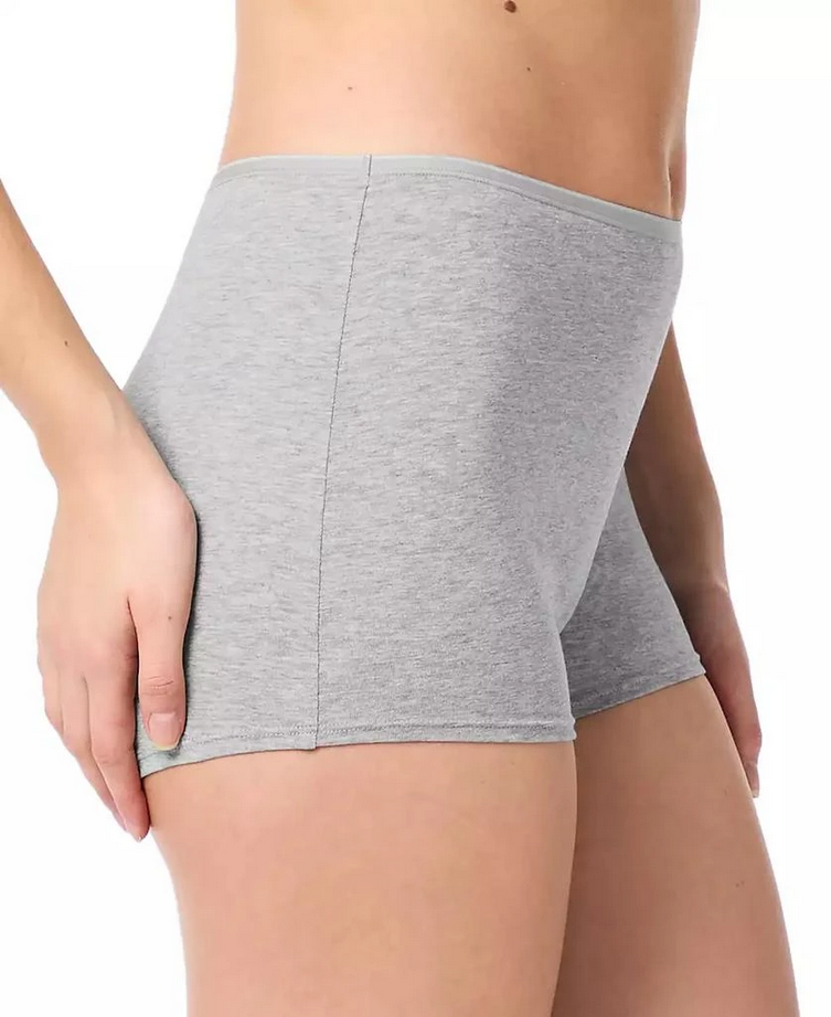 GAPBODY Cotton Stretch Boyshort Underwear GRAY S
