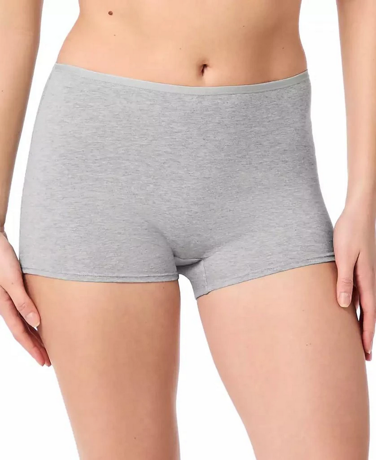 GAPBODY Cotton Stretch Boyshort Underwear GRAY S