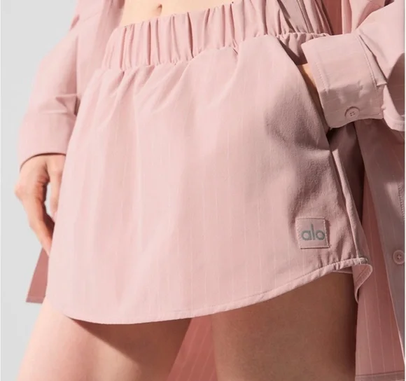 ALO Dayligth mini skirt ROSE XS