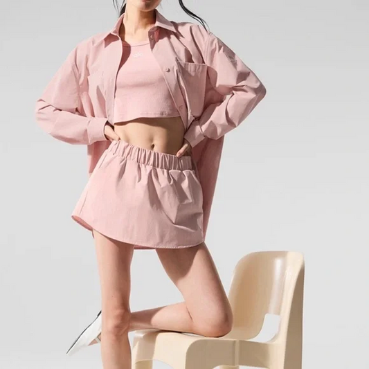 ALO Dayligth mini skirt ROSE XS