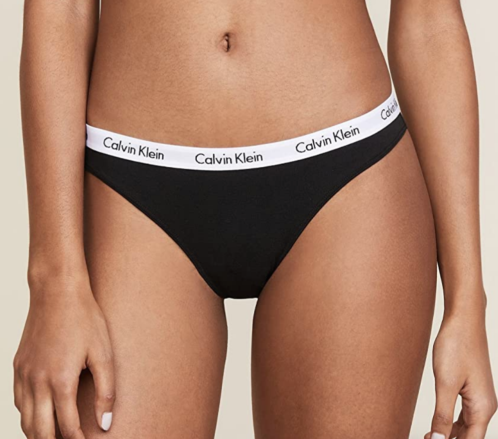 CALVIN KLEIN Carousel Logo Cotton Bikini Panty 3-Pack ASSORTED S