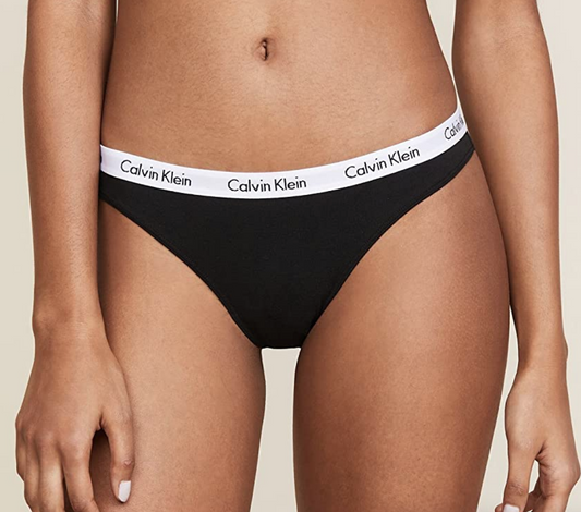 CALVIN KLEIN Carousel Logo Cotton Bikini Panty 3-Pack ASSORTED S