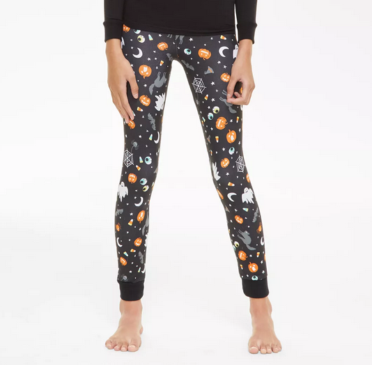 HOLIDAY LANE Little & Big Kids Halloween Pajama bottom BLACK 14