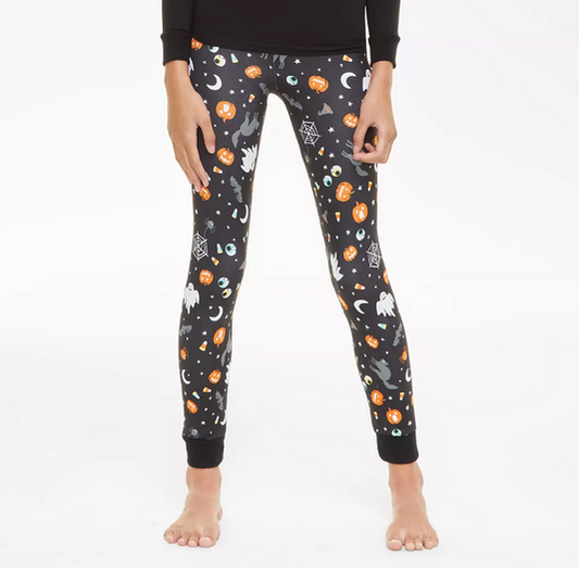 HOLIDAY LANE Little & Big Kids Halloween Pajama bottom BLACK 14