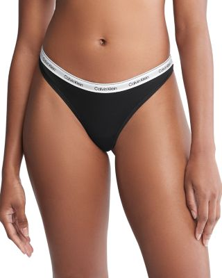 CALVIN KLEIN Modern Logo Thong, Set of 2 ASSORTED S