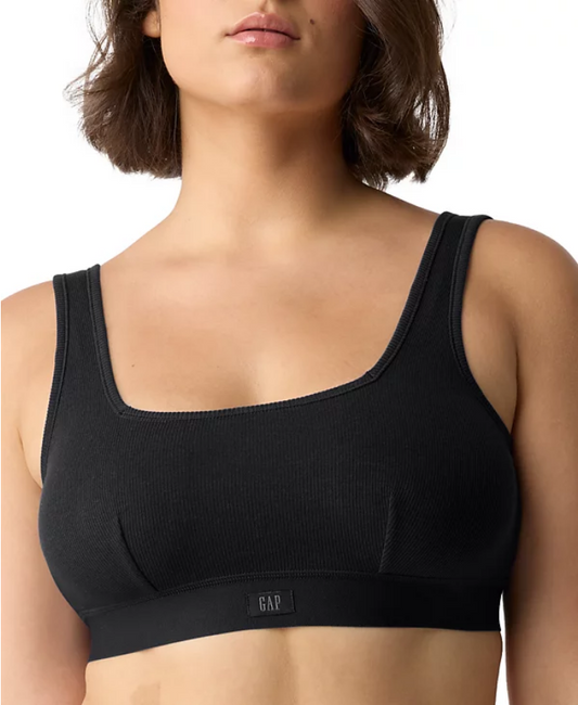 GAPBODY Logo Comfort Bralette BLACK M