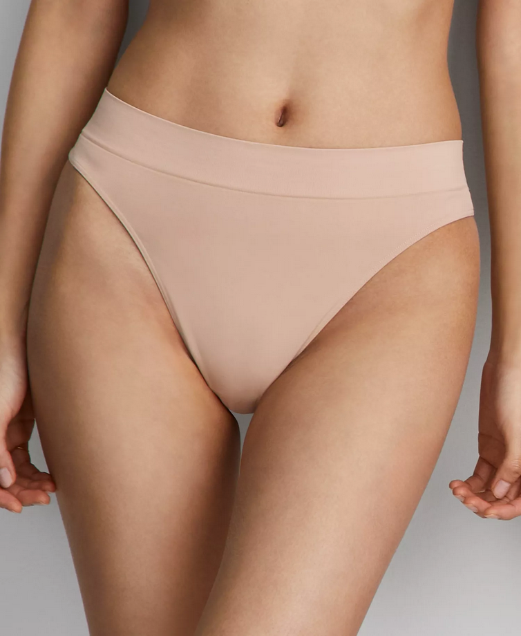 STATE OF DAY Seamless High-Cut Underwear NUDE L