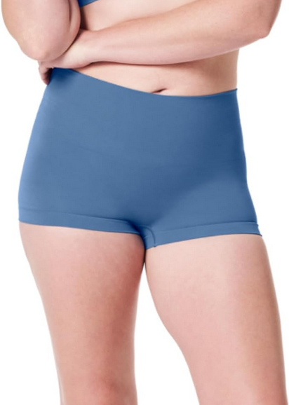 SPANX ExtraOrdinary Boyshort Sculpting Compression INDIGO HAZE M