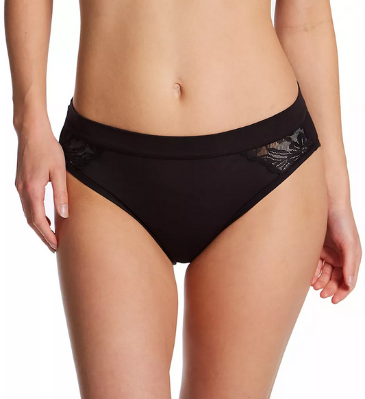 BALI Cotton Modal Hi-Cut Panty BLACK XL