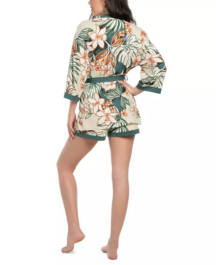 LINEA DONATELLA 3-Pc. Milana Travel and Sleep Set GREEN XL