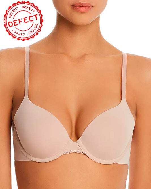 NWD ONGOSSAMER Sleek Micro Convertible T-Shirt Bra NUDE 36B