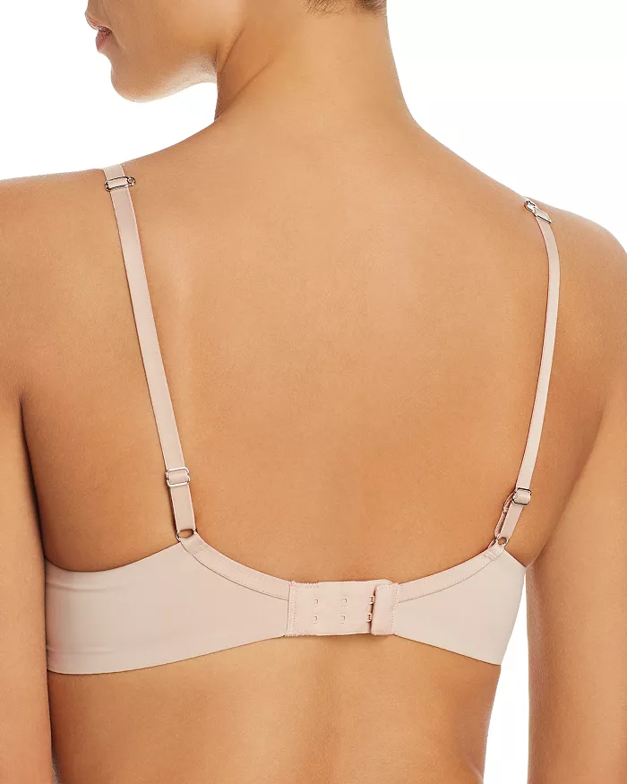 NWD ONGOSSAMER Sleek Micro Convertible T-Shirt Bra NUDE 36B