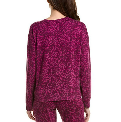 SANCTUARY Top pajama long sleeve PURPLE L