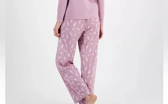 CHARTER CLUB Long-Sleeve Pajama pants PURPLE XXL