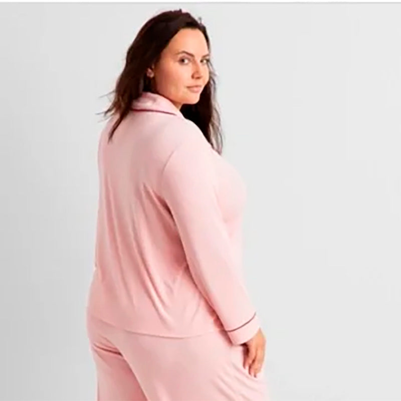 STATE OF DAY Pajama top long sleeve PINK XS
