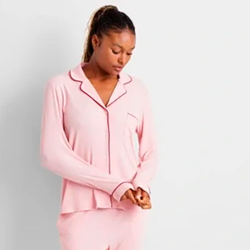 STATE OF DAY Pajama top long sleeve PINK XS