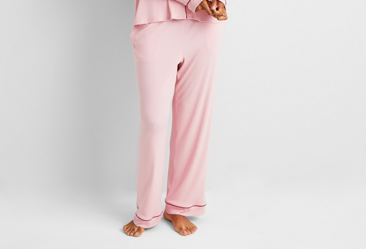STATE OF DAY Pajama pants PINK 1X
