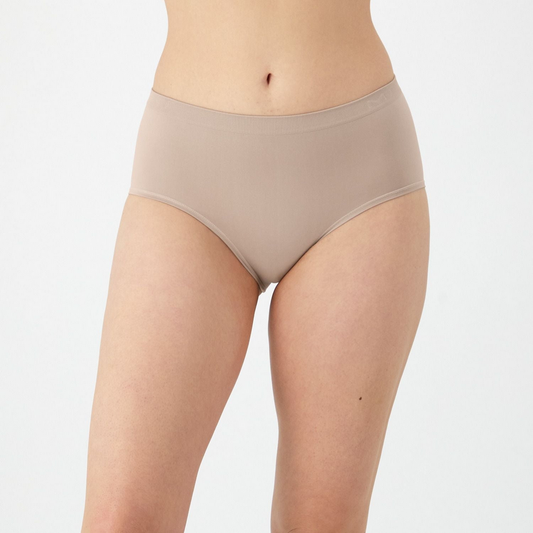 MAIDENFORM Seamless Hipster Panty NUDE 2XL