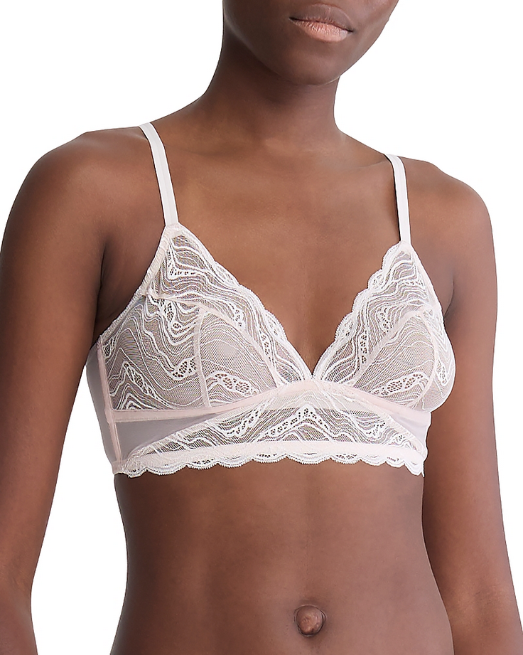 CALVIN KLEIN Instinct Triangle Bra ROSE