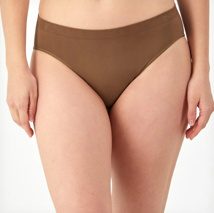 MAIDENFORM Seamless Hipster Underwear BROWN