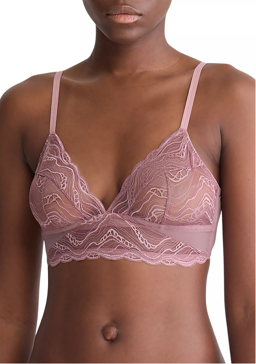 CALVIN KLEIN Intimate Unlined Triangle Bra BROWN L