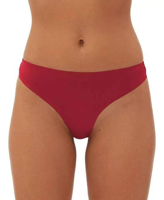 GAPBODY Everyday Essentials Laser Bonded Thong RED L