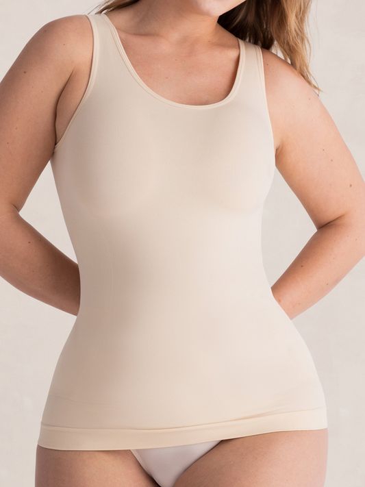SHAPERMINT Essentials All Day Every Day Shaper Tank CHAI 2XL