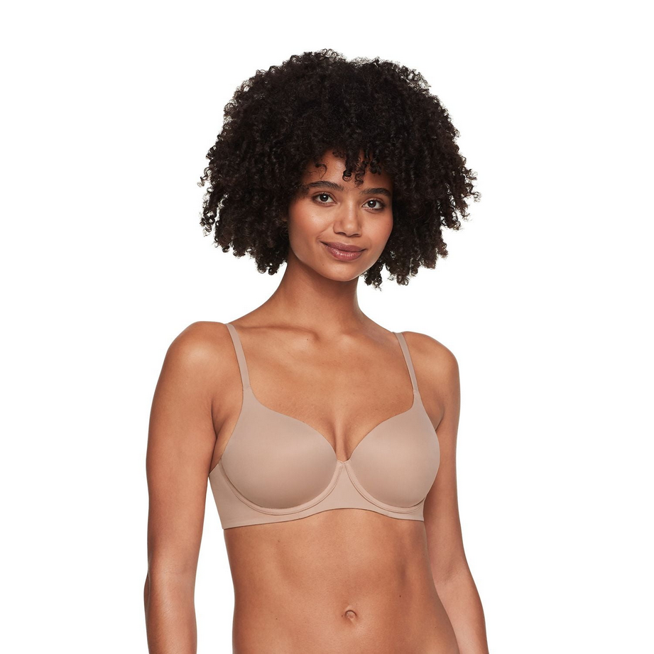 WARNER'S Underwire T-Shirt Bra TOASTED ALMOND 3XL