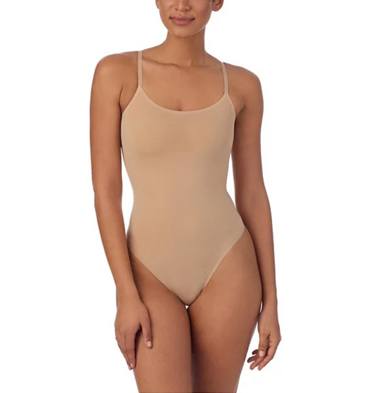 DKNY Seamless Litewear Shaping Bodysuit BEIGE S