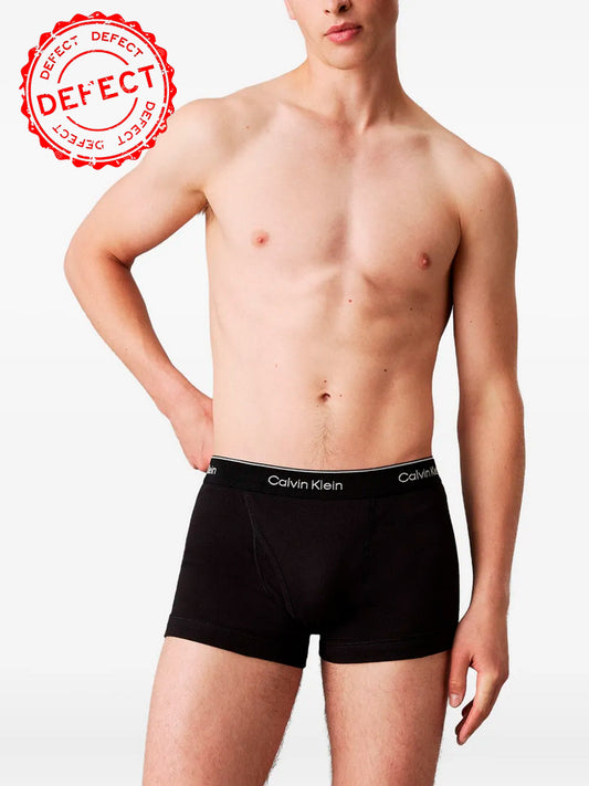 NWD CALVIN KLEIN logo-waistband boxers BLACK L
