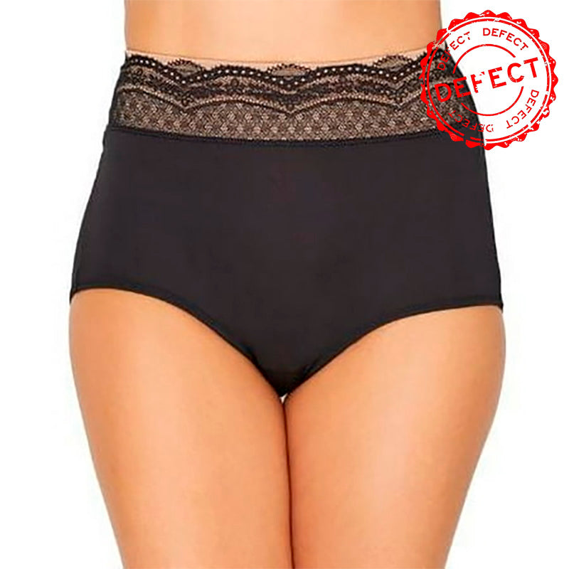 NWD WARNER'S No Pinching. No Problems. Microfiber Brief BLACK 2XL
