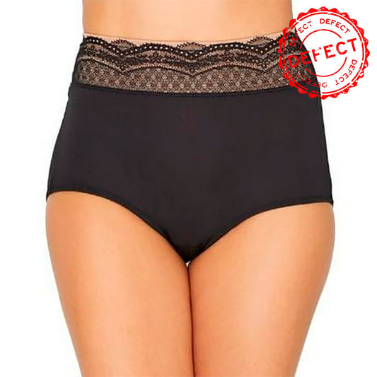 NWD WARNER'S No Pinching. No Problems. Microfiber Brief BLACK 2XL