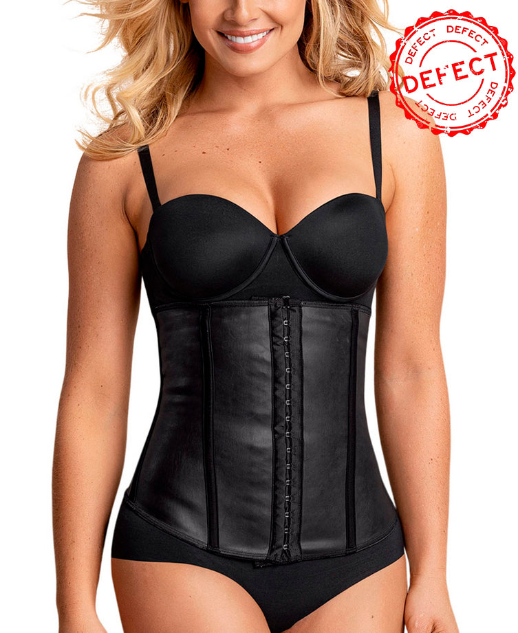 NWD LEONISA Extra Firm Control Latex Faja Waist Trainer BLACK M