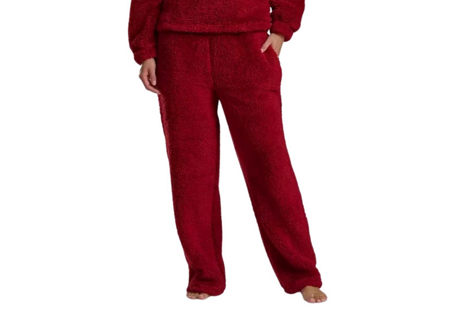 TOMMY HILFIGER Sky Captain Sherpa Fleece Pajama Pants REGATTA RED XL