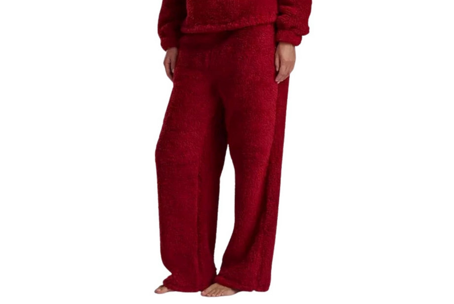TOMMY HILFIGER Sky Captain Sherpa Fleece Pajama Pants REGATTA RED XL