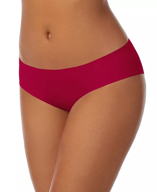DKNY Litewear Cut Anywear Logo-Printed Hipster Underwear PERSIAN RED M