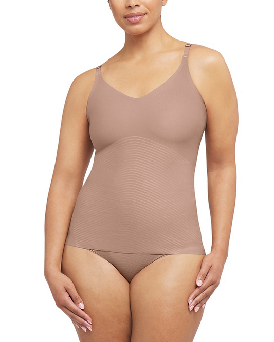 SPANX Invisible Cotton Cami NUDE S