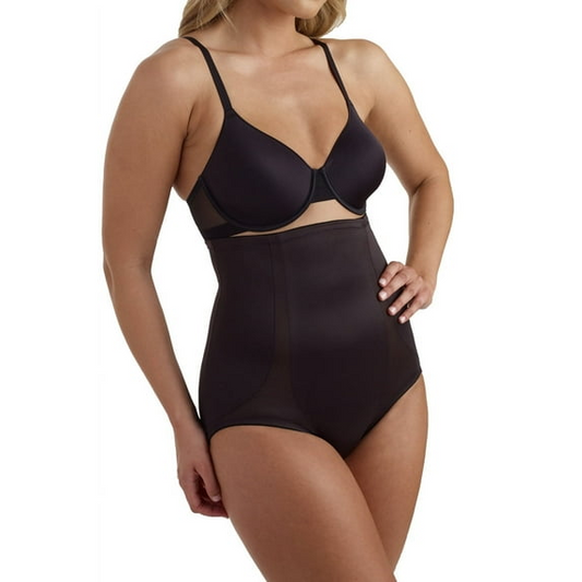 MIRACLESUIT Back Magic Extra Firm Control High-Waist Brief BLACK M