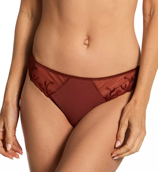 SIMONE PERELE Andora Thong Panty CANYON BROWN 4