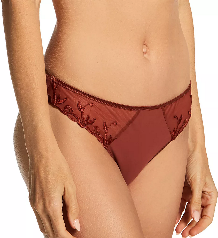 SIMONE PERELE Andora Thong Panty CANYON BROWN 4