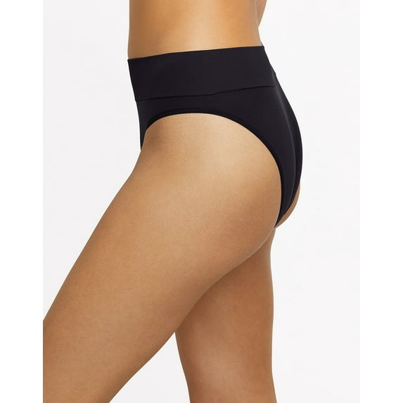 MAIDENFORM Seamless High Leg Bikini BLACK L