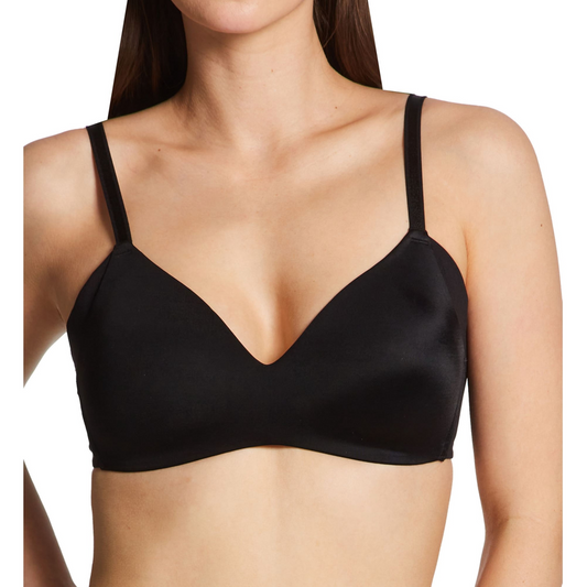 WARNER'S No Side Effects Underarm-Smoothing Wireless BLACK 36B