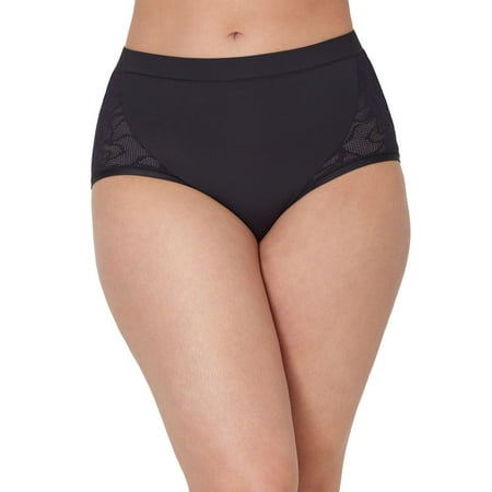 BALI Coolest Smoothing High-Waist Brief BLACK M