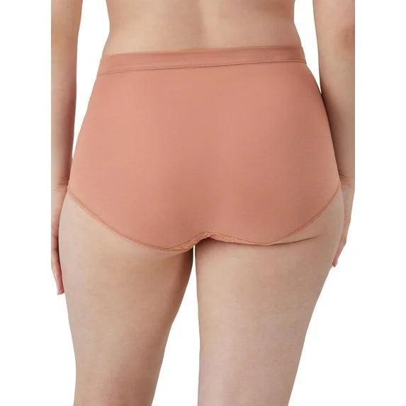 BALI Breathe Lace High-Waist Brief ROSE L